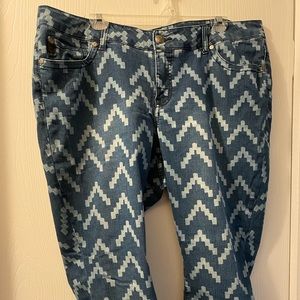 Plus torrid new w/o tags capri jeans rare